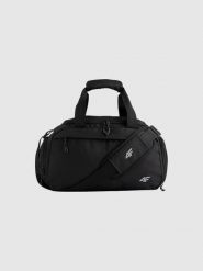 4F Torba sportowa (10 L) - czarna Uniwersalny. Czarne plecaki damskie 4f, bez wzorów, z materiału, sportowe, bez dodatków. Za 129.99 zł.