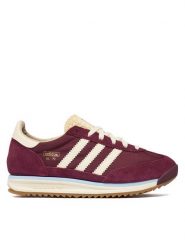 Adidas Sneakersy Sl 72 Og KJ7587 Bordowy. Czerwone buty sportowe dziewczęce Adidas, bez wzorów, z materiału, bez zapięcia. Za 299.99 zł.