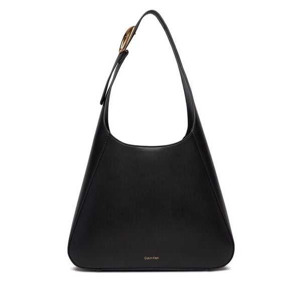 Torebka Calvin Klein. Czarne torebki do ręki damskie Calvin Klein, bez wzorów, klasyczne, bez dodatków. Za 649.99 zł.