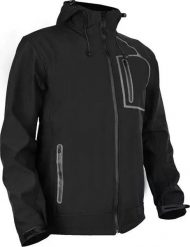 Kurtka męska Helly Hansen MENS JACKET SOFTSHELL STR_027_BLACK_M. Czarne kurtki męskie Helly Hansen, m, bez wzorów, z softshellu, bez kaptura. Za 149.76 zł.