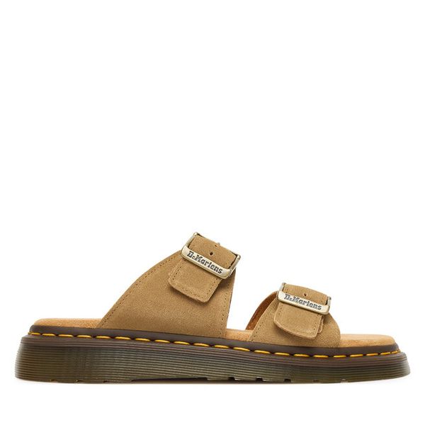 Klapki Dr. Martens. Brązowe klapki męskie Dr. Martens. Za 413.99 zł.
