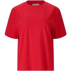 Koszulka damska Athlecia Lexy. Czerwone obuwie sportowe damskie Athlecia, bez wzorów, na fitness i siłownię. Za 180.50 zł.