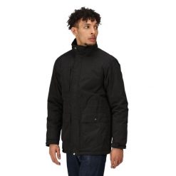 Męska Kurtka Parka Przeciwdeszczowa Darby III. Niebieskie parki męskie Regatta, l, bez wzorów, z elastanu, z kapturem. Za 458.99 zł.