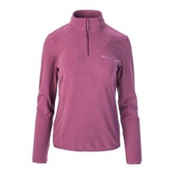Damski/Panie Damis II Fleece. Fioletowe bluzy sportowe damskie Hi-tec, bez wzorów, bez kaptura, trekkingowe. Za 80.99 zł.