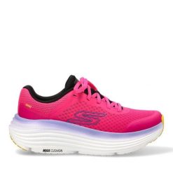 Buty do biegania damskie SKECHERS Max Cushioning Endeavour Canova. Czerwone obuwie sportowe damskie Skechers, bez wzorów, do biegania. Za 349.00 zł.