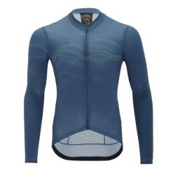 Koszulka rowerowa męska Silvini Valfuro MD2200. Niebieskie bluzy męskie Silvini, m, bez wzorów, bez kaptura. W wyprzedaży za 398.00 zł.