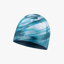 Czapka BUFF THERMONET® BEANIE TONSU AQUA. Niebieskie czapki i kapelusze męskie Buff, bez wzorów, z elastanu. Za 94.90 zł.
