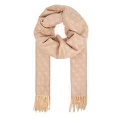 Szalik Guess. Czerwone szaliki i chusty damskie Guess, z aplikacjami. Za 239.99 zł.