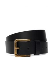 BOSS Pasek 50558689 Czarny. Czarne paski damskie Boss, bez wzorów, ze skóry. Za 229.99 zł.