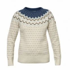 Sweter damski Fjallraven Ovik Knit Sweater - glacier green, rozmiar: m. Zielone swetry damskie No Name, m, bez wzorów, bez kołnierzyka, bez ramiączek, bez kaptura. Za 796.99 zł.