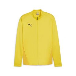 Kurtka z dresu Puma TeamGoal. Żółte kurtki męskie Puma, xs, bez wzorów, z dresówki, sportowe, bez kaptura. Za 293.00 zł.