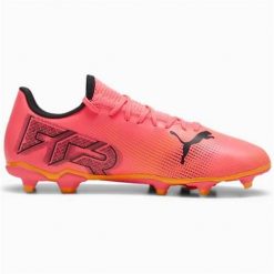 Buty piłkarskie męskie Puma 10772303. Brązowe buty sportowe męskie Puma, z materiału, bez zapięcia, do piłki nożnej. Za 236.43 zł.