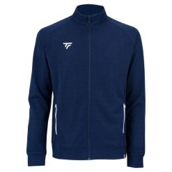 Kurtka z dresu Tecnifibre Team. Niebieskie kurtki męskie TECNIFIBRE, xs, bez wzorów, z dresówki, eleganckie, bez kaptura. Za 228.95 zł.