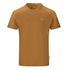 T-shirt Męski Melanżowy Persist. Brązowe koszulki sportowe męskie Dare 2b, m, bez wzorów, bez kołnierzyka, bez ramiączek, trekkingowe. Za 102.99 zł.