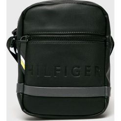 Tommy Hilfiger - Saszetka. Czarne saszetki męskie Tommy Hilfiger, z materiału, casualowe. Za 299.90 zł.