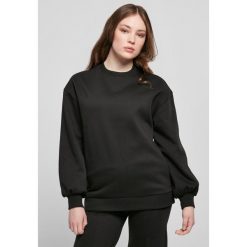 Bluza damska Urban Classics organic oversized crew. Czarne bluzy damskie Urban Classics, bez wzorów, z bawełny, bez kaptura. Za 237.00 zł.