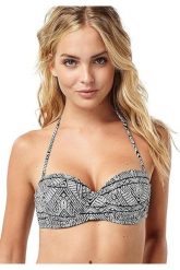 Góra od bikini O'Neill Balconette. Czarne bikini damskie O'Neill, xs, bez wzorów. Za 61.49 zł.