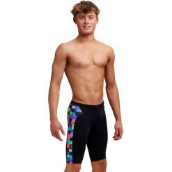 Spodenki kąpielówki męskie Funkita Jammery Chip Set. Czarne kąpielówki dla chłopców FUNKY TRUNKS, bez wzorów. Za 232.47 zł.