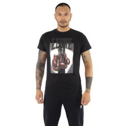 Koszulka z bawełna na co dzień na siłownię. Czarne koszulki sportowe męskie LEONE 1947 APPAREL, bez wzorów, z bawełny, bez kołnierzyka, bez ramiączek, na fitness i siłownię. W wyprzedaży za 88.41 zł.