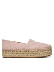 MICHAEL Michael Kors Espadryle Lynn 40S5LYFP3D Różowy. Czerwone espadryle damskie MICHAEL Michael Kors, bez wzorów, z materiału, bez obcasa, bez zapięcia. Za 679.99 zł.