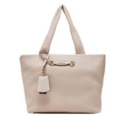 Torba Guess. Brązowe torebki do ręki damskie Guess, z aplikacjami, klasyczne, bez dodatków. Za 349.99 zł.