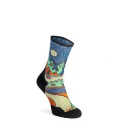 Skarpety do biegania damskie Smartwool Trail Run Targeted Cushio. Niebieskie skarpety damskie Smartwool, bez wzorów. Za 109.99 zł.