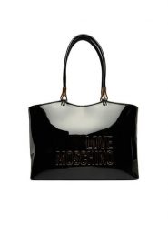 LOVE MOSCHINO Torebka JC4247PP0OKE100A Czarny. Czarne torebki do ręki damskie Love Moschino, bez wzorów, ze skóry, bez dodatków. Za 892.99 zł.