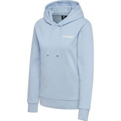 Kurtka dresowa z kapturem dla kobiet Hummel Motion Co. Niebieskie kurtki damskie Hummel, s, bez wzorów, z dresówki, z kapturem. Za 249.00 zł.