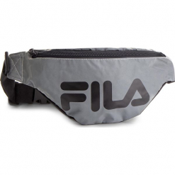 Saszetka nerka FILA - Waist Bag Slim 685035 Silver J99. Szare saszetki męskie Fila, z materiału, młodzieżowe. Za 89.00 zł.