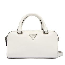 Torebka Guess. Białe torebki do ręki damskie Guess, z aplikacjami, klasyczne, bez dodatków. Za 589.99 zł.