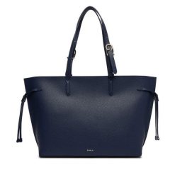 Torebka Furla. Niebieskie torebki do ręki damskie Furla, bez wzorów, klasyczne, bez dodatków. Za 1,649.00 zł.