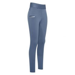Damskie legginsy jeździeckie z pełną przyczepnością Imperial Riding Comfi Sparks. Niebieskie legginsy damskie IMPERIAL RIDING, s, bez wzorów, z materiału. Za 376.75 zł.