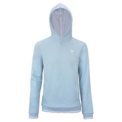 Męska bluza tenisowa Tecnifibre Terry Sweater. Niebieskie bluzy męskie TECNIFIBRE, l, bez wzorów, z bawełny, z kapturem. Za 299.99 zł.