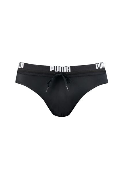 Czarne kąpielówki męskie PUMA. Czarne kąpielówki męskie Puma, m, bez wzorów, z materiału, do pływania. Za 93.99 zł.