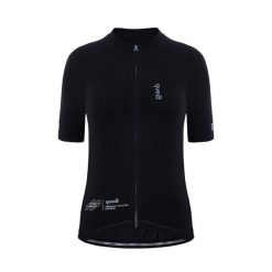 Koszulka Kolarska Krótki Rękaw Damska Quest Italy. Czarne koszulki sportowe damskie Quest, bez wzorów, rowerowe. Za 370.00 zł.