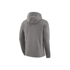 Bluza męska nike nba brooklyn nets logo fleece hoodie dark grey heather. Szare bluzy męskie Nike, m, bez wzorów, bez kaptura, do biegania. Za 279.00 zł.