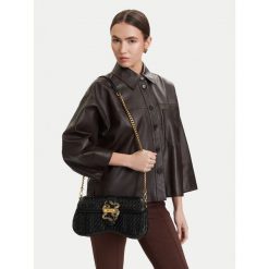 Torebka Just Cavalli. Czarne torebki do ręki damskie Just Cavalli, bez wzorów, klasyczne, bez dodatków. Za 976.99 zł.