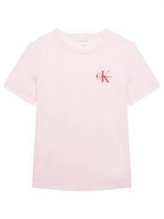 Calvin Klein Jeans T-Shirt Chest Monologo IU0IU00719 Różowy Regular Fit. Czerwone t-shirty i topy dla dziewczynek Calvin Klein Jeans, bez wzorów, z bawełny, bez ramiączek. Za 129.99 zł.