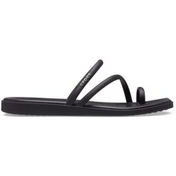 Crocs Sandały damskie Miami Toe Loop Sandal. Czarne skarpety damskie Crocs, bez wzorów. Za 179.96 zł.