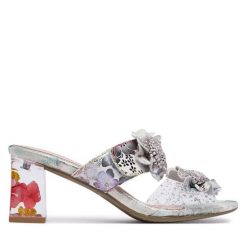 Klapki Laura Vita. Brązowe klapki damskie Laura Vita, bez wzorów, bez obcasa. Za 399.99 zł.