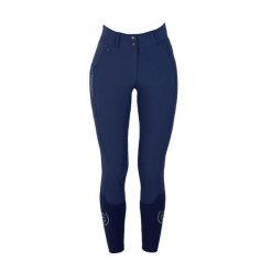 Damskie spodnie jeździeckie o pełnej przyczepności Equestrian Stockholm Jump Eli. Niebieskie spodnie materiałowe damskie EQUESTRIAN STOCKHOLM, s, bez wzorów. Za 812.40 zł.