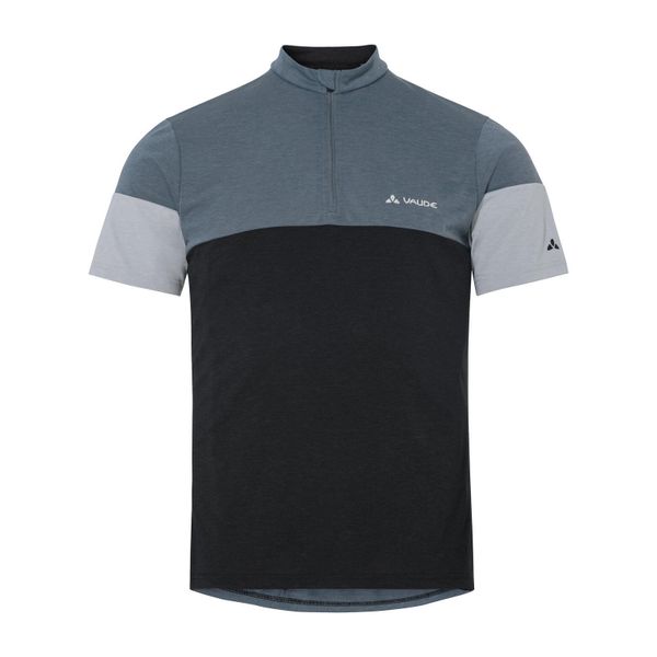 Koszulka VAUDE Altissimo II. Niebieskie buty sportowe męskie Vaude, xl, bez wzorów, z materiału, bez kołnierzyka, bez ramiączek, rowerowe. Za 284.30 zł.