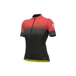 Koszulka rowerowa damska Alé Gradient. Brązowe koszulki sportowe damskie ALÉ CYCLING, bez wzorów, rowerowe. Za 515.45 zł.