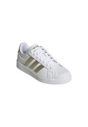 Buty ADIDAS STREETTALK Biały. Białe obuwie sportowe damskie Adidas, trekkingowe. Za 313.10 zł.