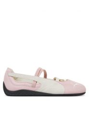 Puma Baleriny Speedcat Ballet SD Wns 401287 01 Różowy. Czerwone baleriny damskie Puma, bez wzorów, ze skóry, bez obcasa. Za 299.99 zł.