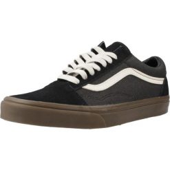 Buty VANS OLD SKOOL Czarny. Czarne trampki męskie Vans, bez wzorów, ze skóry, bez zapięcia. Za 387.99 zł.