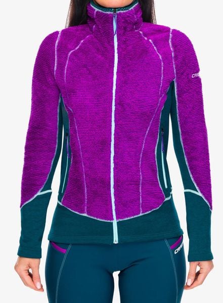 Bluza damska rozpinana Crazy Pull Exit Extrafleece. Fioletowe bluzy damskie CRAZY, m, bez wzorów, z materiału, bez kaptura. Za 702.89 zł.