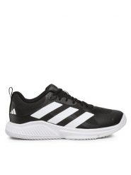 Adidas Buty halowe Court Team Bounce 2.0 Shoes HR0609 Czarny. Czarne buty sportowe męskie Adidas, z materiału, bez zapięcia. Za 258.99 zł.