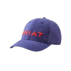 Czapka damska Ariat Team III. Niebieskie czapki i kapelusze damskie Ariat, bez wzorów, z bawełny. Za 190.00 zł.