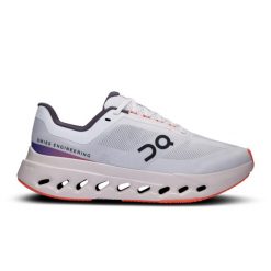 Buty do biegania damskie On Cloudsurfer Next white/flame. Białe obuwie sportowe damskie On, bez wzorów, z materiału, do biegania. Za 579.99 zł.